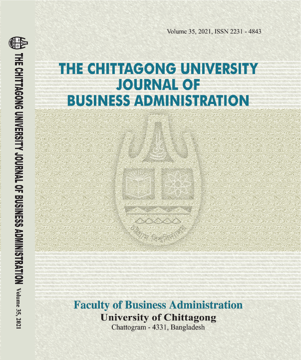 The Chittagong University Journal of Business Administration